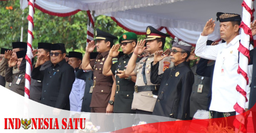 Dandim Klungkung Hadiri Serah Terima Pataka Panji&#45;Panji dan Surat Sakti Pahlawan Nasional I Gusti Ngurah Rai