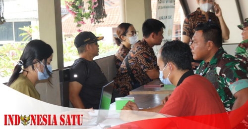 Kodim Klungkung Bersinergi dengan RSU Bintang Gelar Aksi Donor Darah